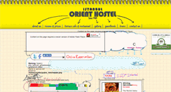 Desktop Screenshot of orienthostel.com